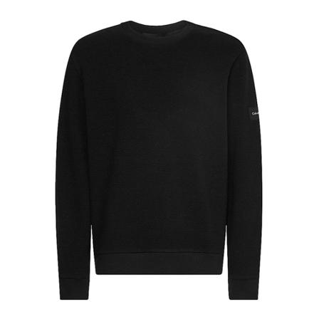 Calvin Klein, K10K108927Beh Sweatshirt Zwart, Heren, Maat:S