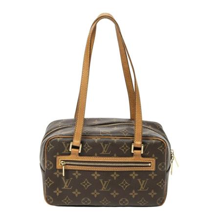 Louis Vuitton Vintage Cite MM brun, Dam Vintage Väskor, Dam, Storlek: ONE SIZE