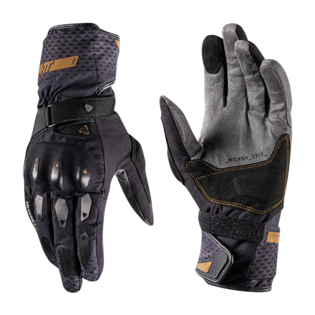 Motorradhandschuhe Leatt ADV SubZero 5.5 Stealth Black XL
