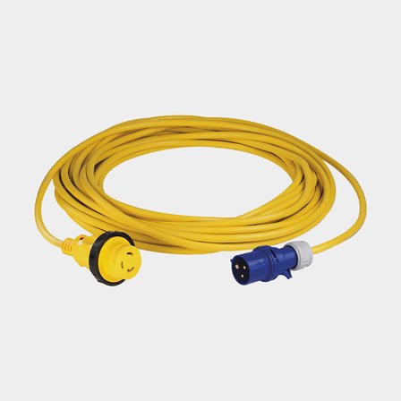 Cavo di alimentazione a terra Marinco, 230 V, 16 A, 3 x 2.5 mm², da Marinco 16 A a CEE, 15 metri