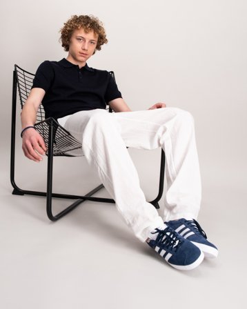 RYVLS Jackson Linen Pant Weiß Hosen Jungen - Kids Brand Store