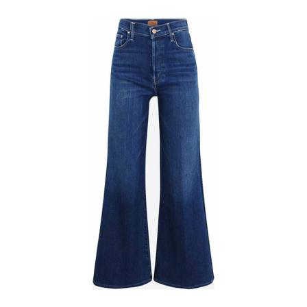 Mother, Flared Jeans Blauw, Dames, Maat:W28,polyester
