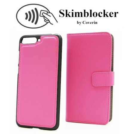 Skimblocker Magnet Wallet Huawei Y6 2018
