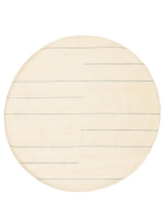 Striped Handloom Pattern Rug 200X200 Wool