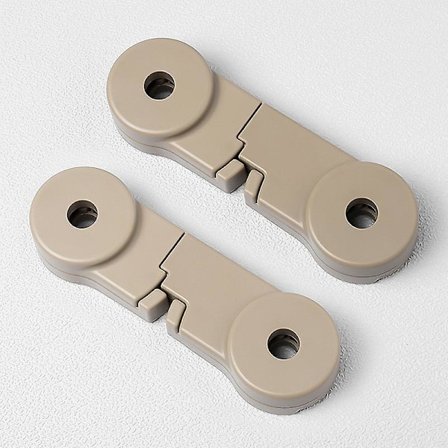 2 Stk. Krog Opbevaring Dobbelt Hoved Multifunktionelle Kreative Forsyninger Bil Dobbelt Bil Krog Sæde Lille Krog Pude Stang