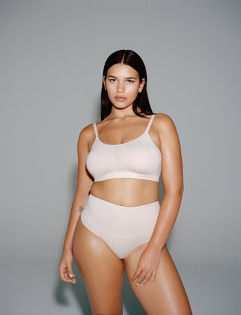 CHANTELLE Smooth Comfort Wirefree Support Bra - Cream - S