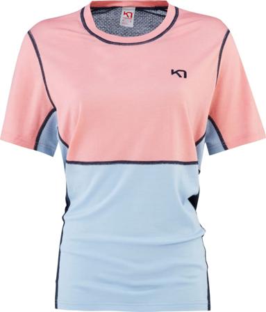 Kari Traa Women's Lam Loose Tee Women short-sleeved sweaters Blue L