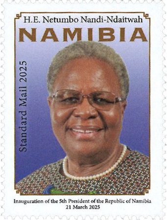 Namibia - 5. præsident - Postfrisk frimærke