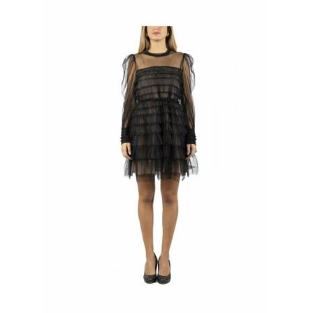 Twinset Kjole Sort, Dame