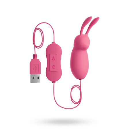 OMG! Bullets #Cute USB Vibrating Bullet Pink - Vuxen.se - Vibrator