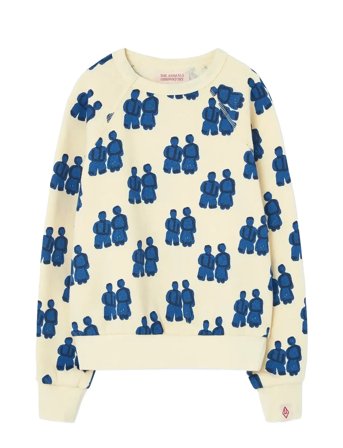 THE ANIMALS OBSERVATORY Flan Yellow Shark Sweatshirt - Yellow - 12 Y