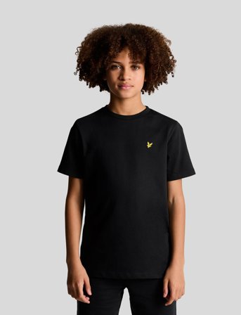 Lyle & Scott Plain T-Shirt - Black - 170-176