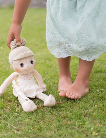 Rubens Barn Rubens Barn Docka-Iris-Ecobuds - Multi/patterned - 8.5X18X35CM