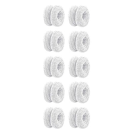 10 stk Fingerbandasje Fingerbeskyttere Fingerbeskyttelse Førstehjelp Myk Slitesterk Pustende Svetteabsorberende Fingerinnpakninger