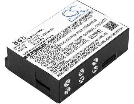 Batteri til strekkodeskanner for Bluebird Pidion BM-170, Pidion BM-170 Semi-Rugged