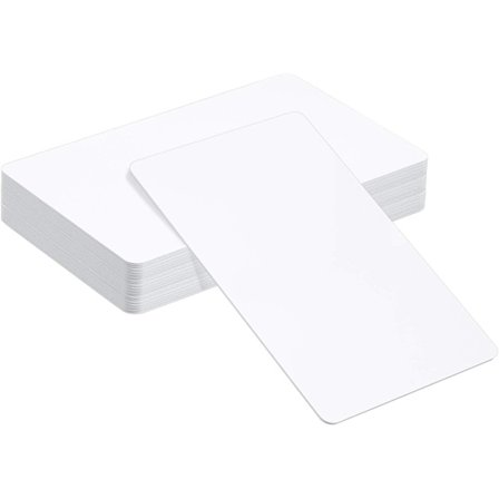 NFC-kort, PVC NTAG 215 NFC-kort Vita Taggar Kompatibla med