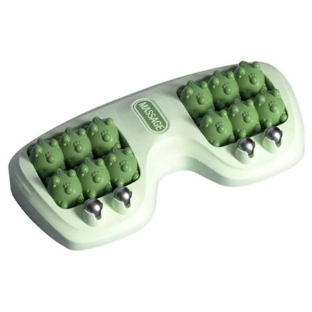 Reflekszoneterapi Akupressur Fodmassage Rulle til Plantar Fasciitis Lindring Dybvæv Stresslindring Massageværktøj[HK]