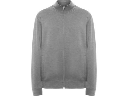 ROLY Sweater zip ulan unisex gråmel 2XL - Lyreco - Arbetskläder - Arbetströjor - Sweatshirts och koftor
