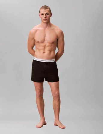 Calvin Klein Boxer Slim 3Pk - Black - S