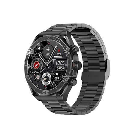 Smartwatch 1,63 tommer Stor Rund Skive HD-kompatibel Fitness Tracker IP68 Vandafvisende Multifunktionel Ur