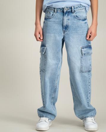 Grunt Giant Cargo Dashing Jeans Blå Jeans Dreng - Kids Brand Store
