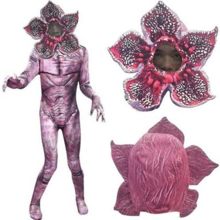 Kid Stranger Things Demogorgon Cosplay Kostymhalloween Jumpsuit