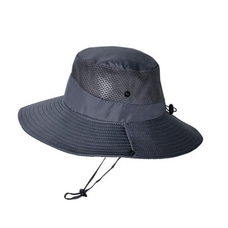 Mordely Sommarsolhatt Bucket Hats MÖRKGRÅ