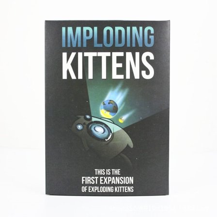 Imploding Kittens kortspel Original Edition komplett i låda
