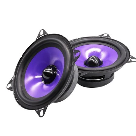 2 stk. Subwoofer Højttaler Fuldt Frekvens Stærk Stemmepræstation 60hz-20khz 4-tommer Mid-Bass Woofer Lydhøjttaler Til Varevogn