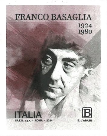 Italien - Franco Basaglia 100 år - Postfrisk frimærke