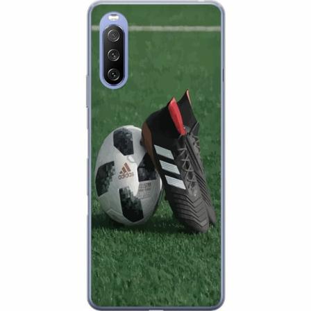 Sony Xperia 10 Iii Lite Skal / Mobilskal - Fotboll