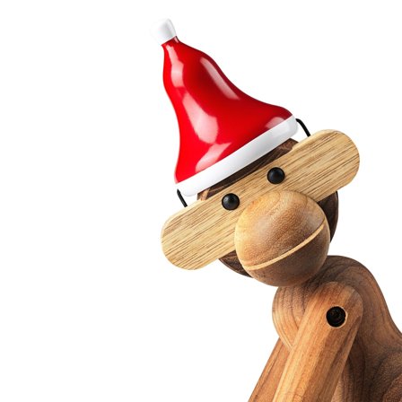 Kay bojesen Nisselue medium, rød/hvit' - 'Rød, hvit