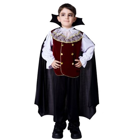 Vampyrdräkt Deluxe Set för pojkar