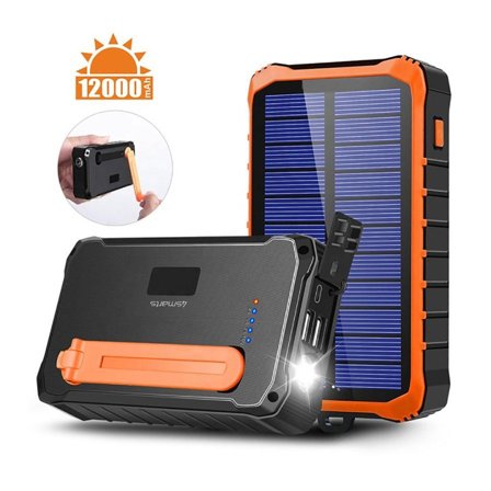 4smarts Solar Power Bank Prepper 12000mAh
