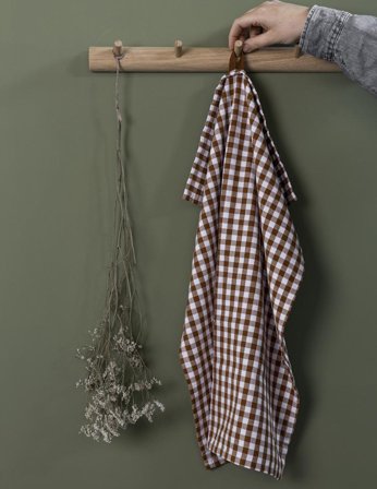 Storefactory Rutan Kjøkkenhåndkle 2pk Lysbrun