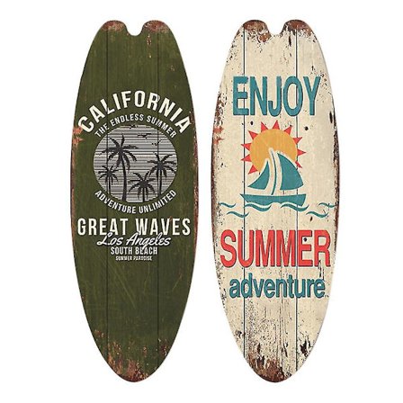 2 kpl String Festival Baari Kodin Sisustus Rento Kodin Sisustus Vintage Puukyltti Surffilauta Puukyltti