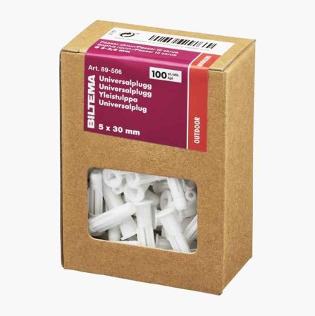 Universalplugg 5 x 30 mm - Biltema