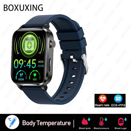 Ny Blodsocker Smart Klocka Män Sangao Laser Behandling Hälsa Puls Blodtryck Sport Smartwatch Kvinnor Glukometer Klocka