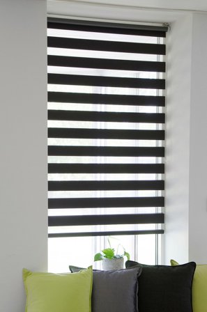 Hasta - Day&Night rullegardin - Sort - Rullegardiner - 140 - Fra Homeroom