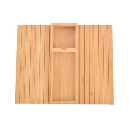 Avtagbar Soffarmstöd Bricka Förvaringsorganisatör för Soffbord Mugghållare