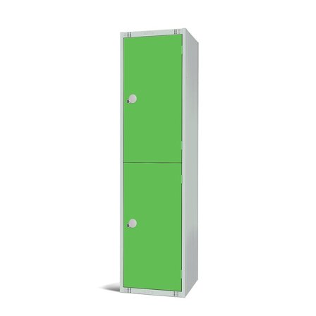 Elite locker, 2 door, 1800x450x450 mm, green