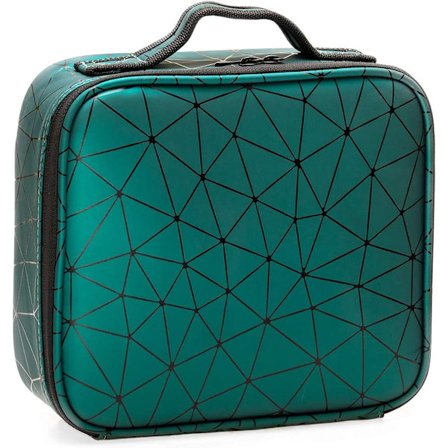 Grøn - Rejsetaske til makeup Professionel makeup taske Kosmetisk opbevaring