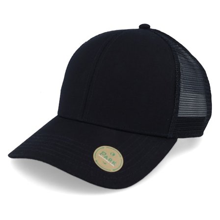 Park - Sort trucker Kasket - Black Sustainable Trucker @ Hatstore
