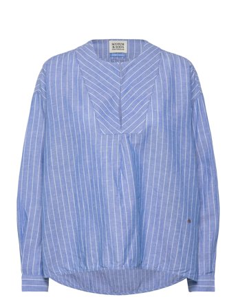 Scotch & Soda | Cotton Linen Bib Shirt | 42