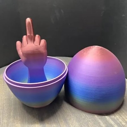3D-printede påskeæg - Overraskelse med langfinger, kreativ langfingerdekoration, personlige fingergaver til dine kære