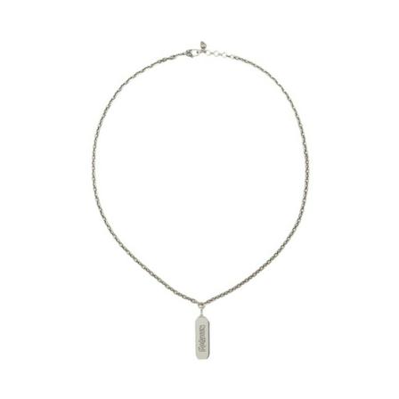 Alexander McQueen, Necklaces Grijs, Heren, Maat:ONE Size