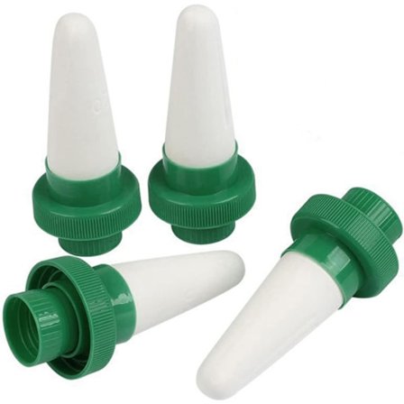 Automatisk vanding til planter, sæt med 4 automatiske vandingssystemer til potteplanter, vandingsdrypdispenser til have, indendørsplanter, blomster