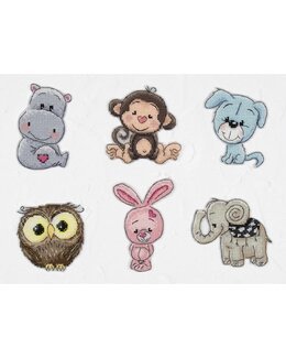 Plastic canvas Djuren 6-Pack - Luca-S