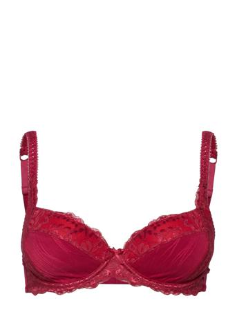 Dorrit Bra Fill Lingerie Bras & Tops Push Up Bras Rød Missya
