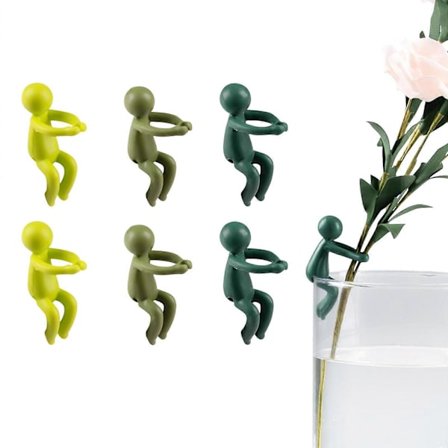 6 stk. plantestøtteholder til spirer, stængler, skud, planteformering